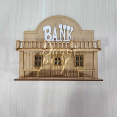 Cenário BANK 3D - MDF ( 1 unid) - comprar online