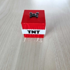Aplique 3D Tema Minecraft - CAIXA TNT (1 Unid) - comprar online