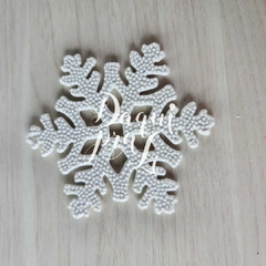 Flocos de Neve com Glitter MOD 1 ( 1 Unid)