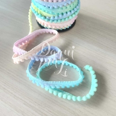Fita Pompom Candy Colors (1 Metro) - comprar online