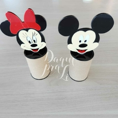 Aplique Duplo - Tema Mickey / Minnie - Rosto Colorido (1 unid) - comprar online