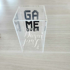 Cúpula 3D Gamer Over (1 Unid)