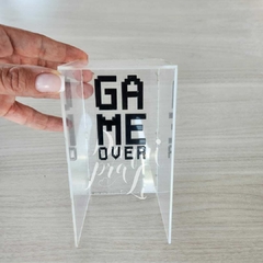 Cúpula 3D Gamer Over (1 Unid) - comprar online