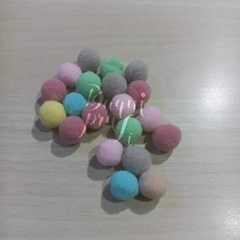 Pompom Bolinha Candy Colors 10mm (10 Unid)