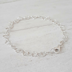 PULSERA AMOR PLATA 925 - comprar online