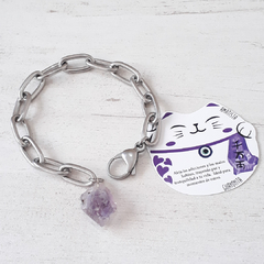 Imagen de PULSERA AMULETO ACERO