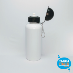 Garrafa Aluminio Branca- 600ml Tampa Bola - comprar online