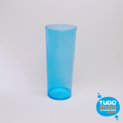 Copo Long Drink 350ml Azul Neon