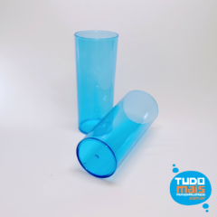 Copo Long Drink 350ml Azul Neon - comprar online