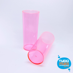 Copo Long Drink 350ml Rosa Neon - comprar online