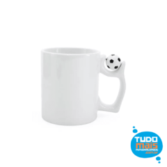 CANECA CERÂMICA 325 ML ALÇA ESPORTE - FUTEBOL