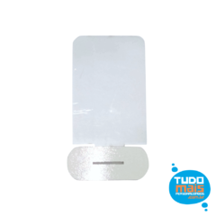 Placa de Acrílico Transparente 10x15cm + Base MDF para Sublimação - comprar online