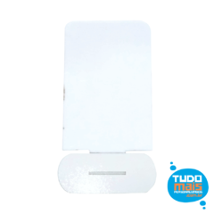 Placa de Acrílico Branco 10x15cm + Base MDF para Sublimação - comprar online
