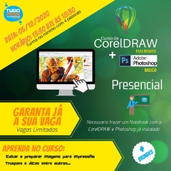 Curso de CorelDRAW para Iniciante e Photoshop Básico Presencial