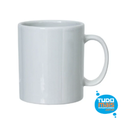 CANECA CERAMICA DELICADINHA BRANCA 310ML