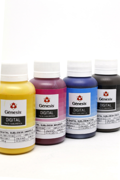 Kit tinta Gênesis com 4 cores (Preto, Amarelo, Cyan e Magenta) - comprar online