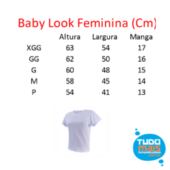 Camiseta Baby Look XGG Poliéster Verde Neon - comprar online