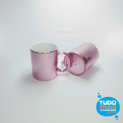 Caneca 325ml Cromada Pink - Premium - comprar online