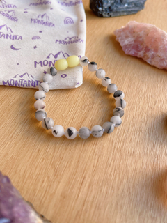 Pulsera Cuarzo Rutilado - comprar online