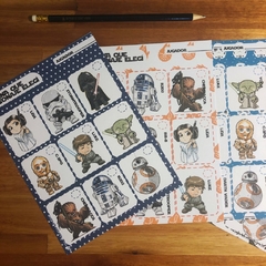 ADIVINA QUE PERSONAJE SOY VERSIÓN SOUVENIRS PERSONALIZADO STARWARS - comprar online