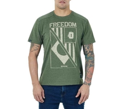 Camisa Invictus Concept Freedom Flag Verde