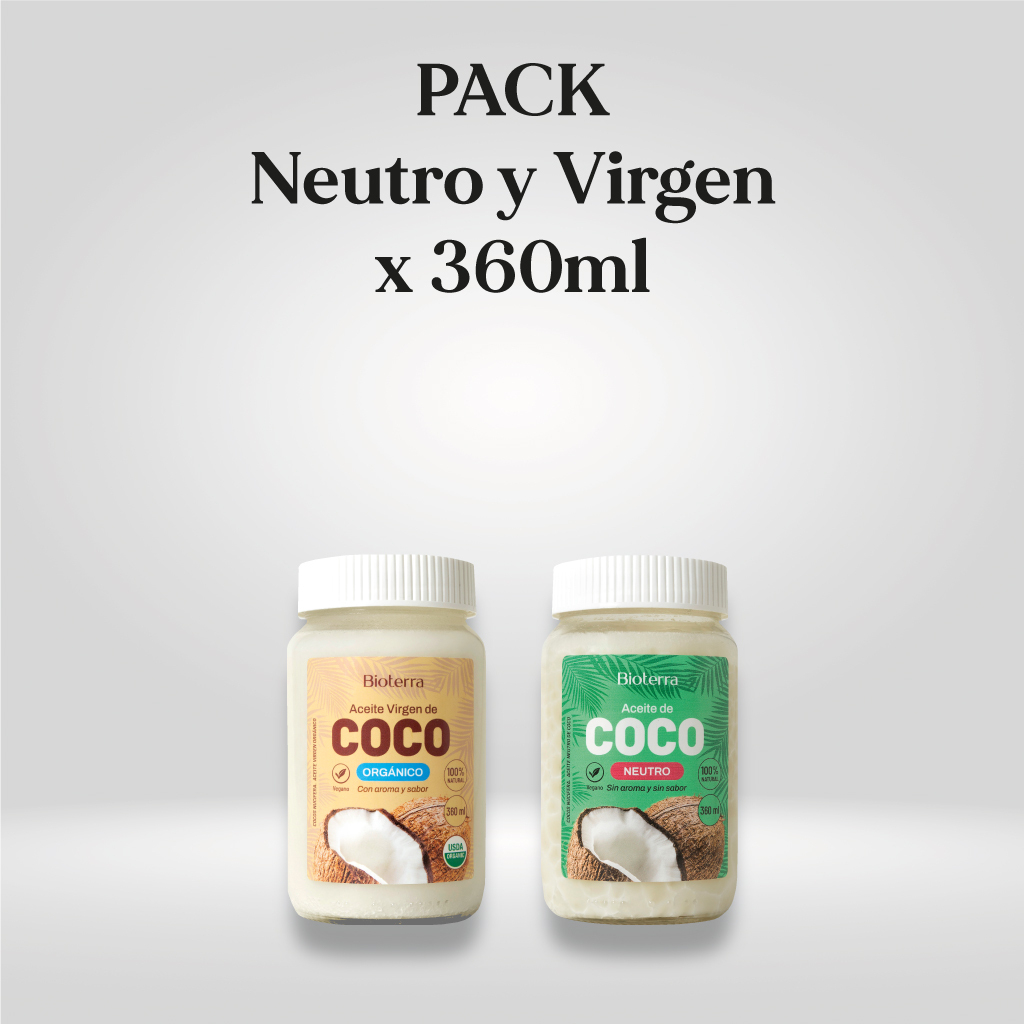 Aceite de Coco Virgen Orgánico 360ml