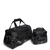 Bolsa Térmica Iron Gym Bag Premium Black na Diagonal Com a Bolsa Pequena