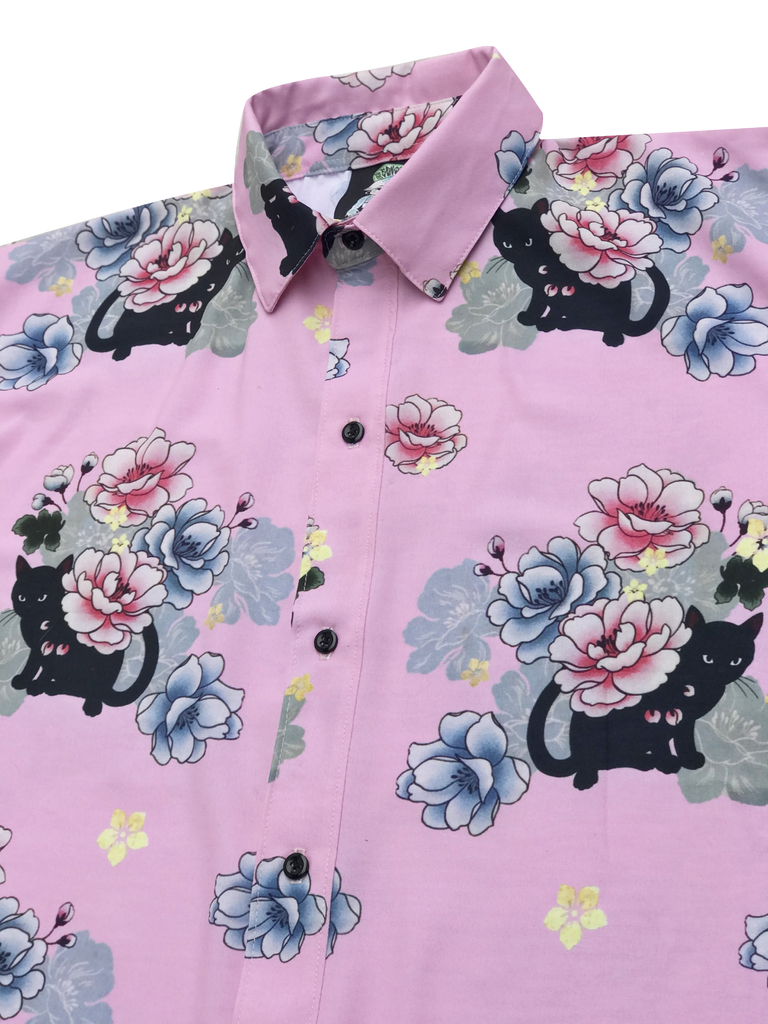 Camisa gatos hombre sale