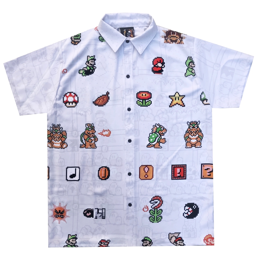 Mario bros camisas hotsell