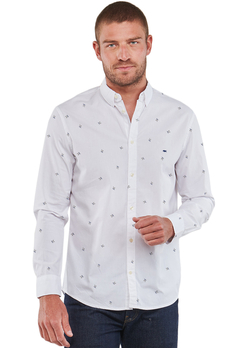 Camisa Birde Blanco