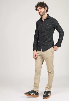 Camisa Flur Negro - Vinson