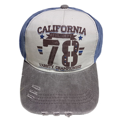 Gorra California Gris