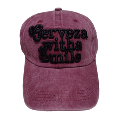 Gorra Cerveza Bordó