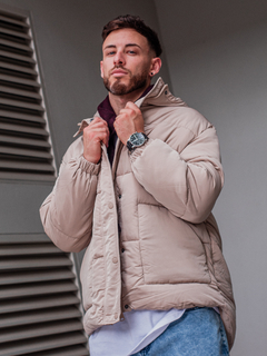 Imagen de Campera Broch Beige