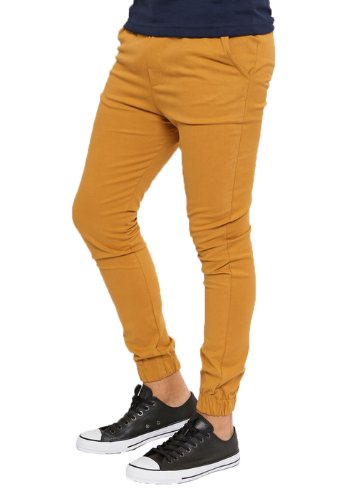Jogger hombre mostaza hotsell