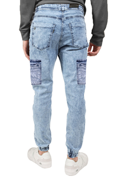 Jean Jogger Cargo Colonia Azul - comprar online