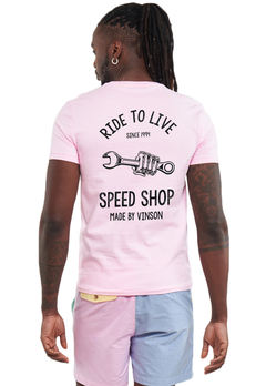 Remera Shop Rosa - comprar online