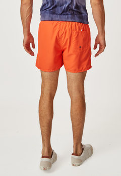 Short de Baño Splash Orange - comprar online