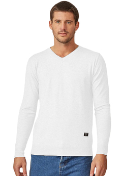 Sweater Burdeos Blanco
