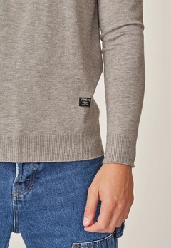 Sweater Burdeos Gris en internet