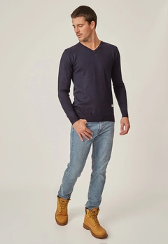 Sweater Burdeos Marino - comprar online