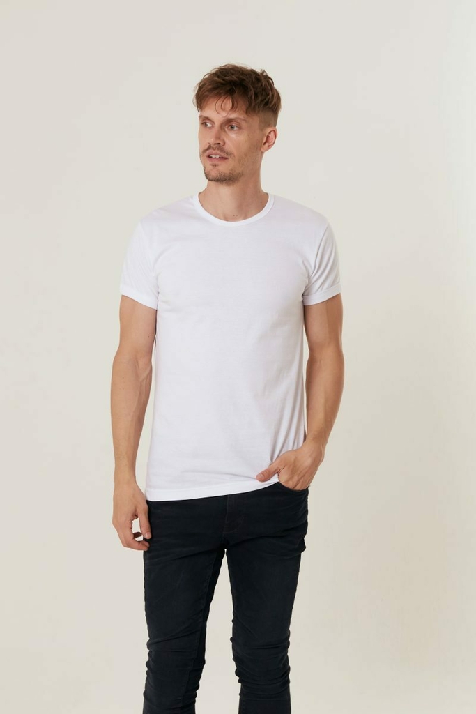 Pack Por Mayor 6 Camiseta Tres Ases Manga Corta Algodon Fino Cuello Redondo Art.76