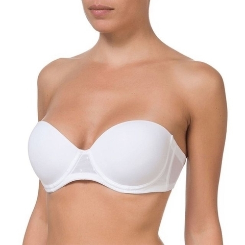 Corpino Lody Microfibra Strapless Taza Soft Con Aro Art.5098