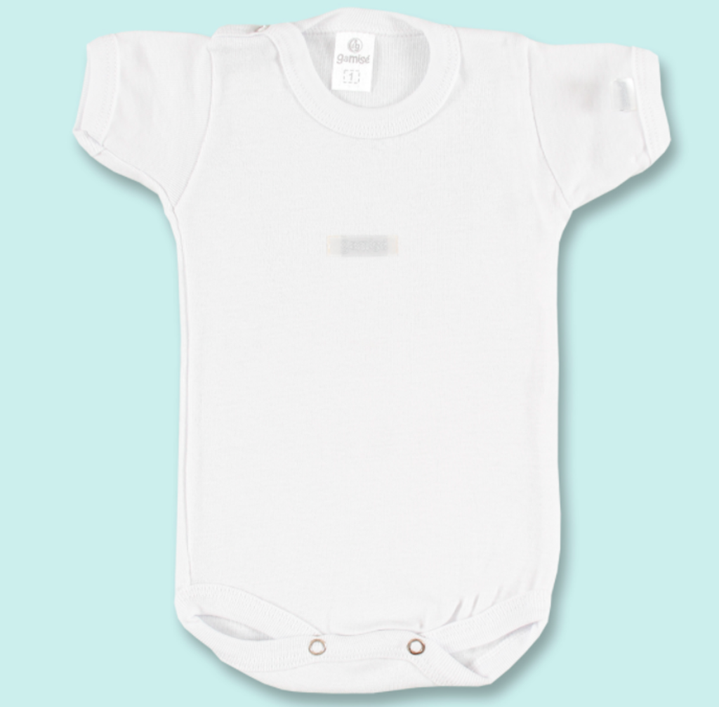 body gamise manga corta algodon verano bebe