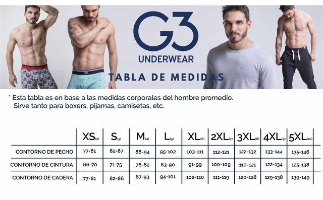 Pack Por Mayor 6 Boxer G3 Algod n y Lycra Pierna Corta Liso Art.3900