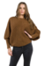 Sweater Mele Lana Acrilica Manga Globo Cuello Bote Redondo Mujer - comprar online