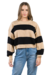 Sweater Mujer Lana Acrilica Mele Rayado Cuello Redondo Moda - comprar online