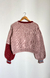 Sweater lana rosa viejo