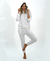 Pantalón de plush Catu Off White - comprar online