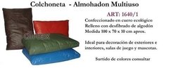 Colchoneta Almohadon Multiuso Eco Cuero(ART 1640) - comprar online